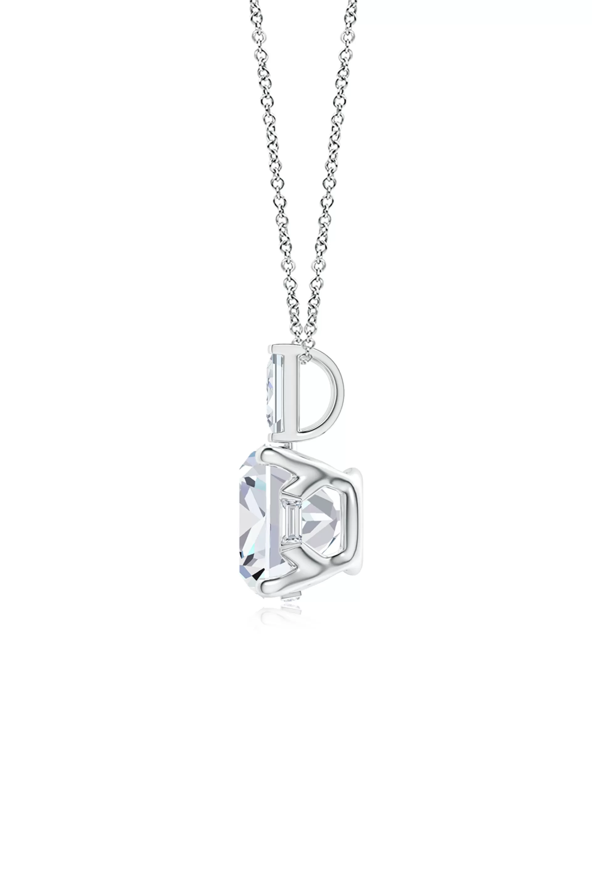 Natori Necklaces | Orient Express<Orient Express Lab-Grown 14K Gold & Cushion Diamond Pendant Necklace