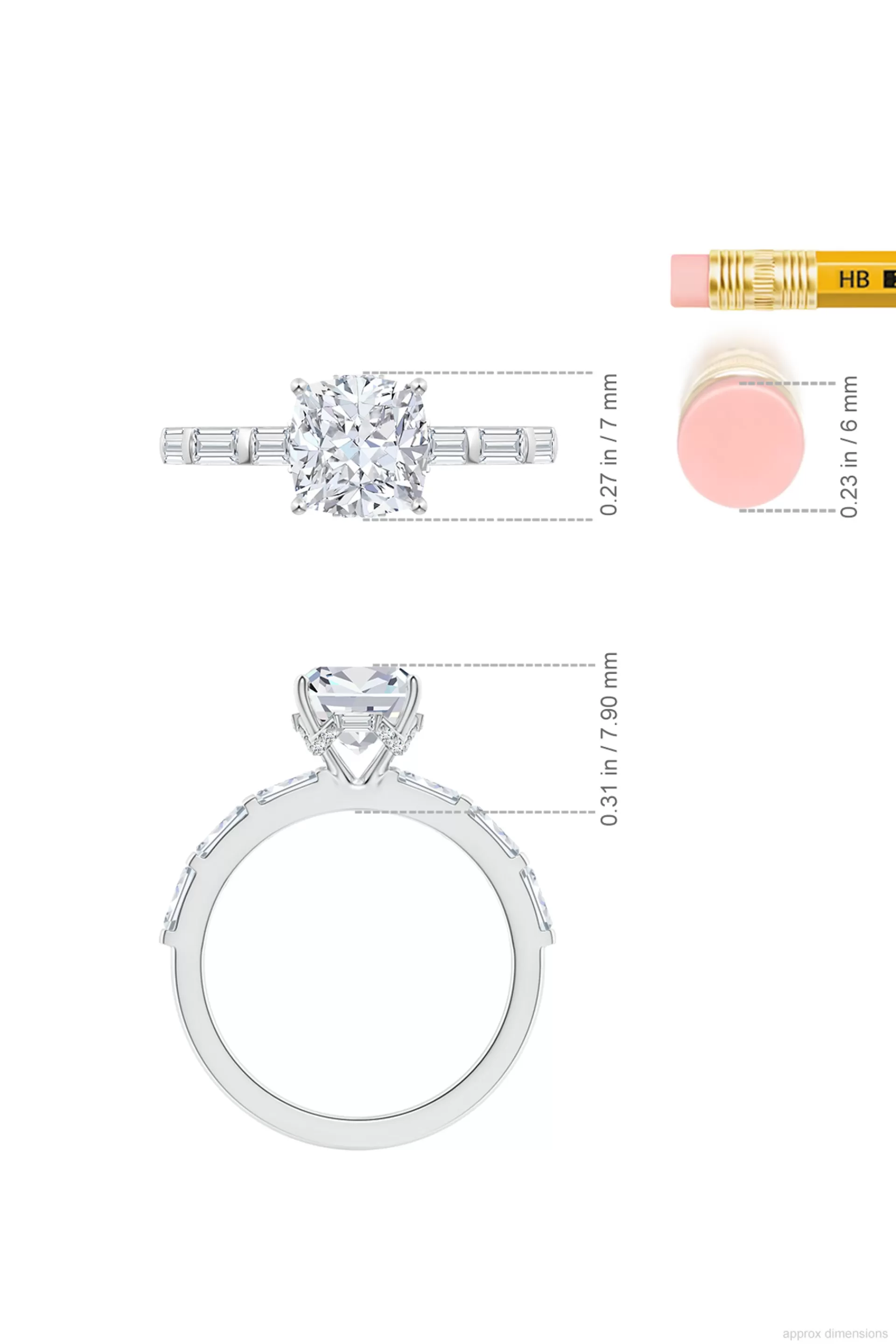 Natori Rings | Orient Express<Orient Express Lab-Grown 14K Gold & Cushion Diamond Solitaire Ring