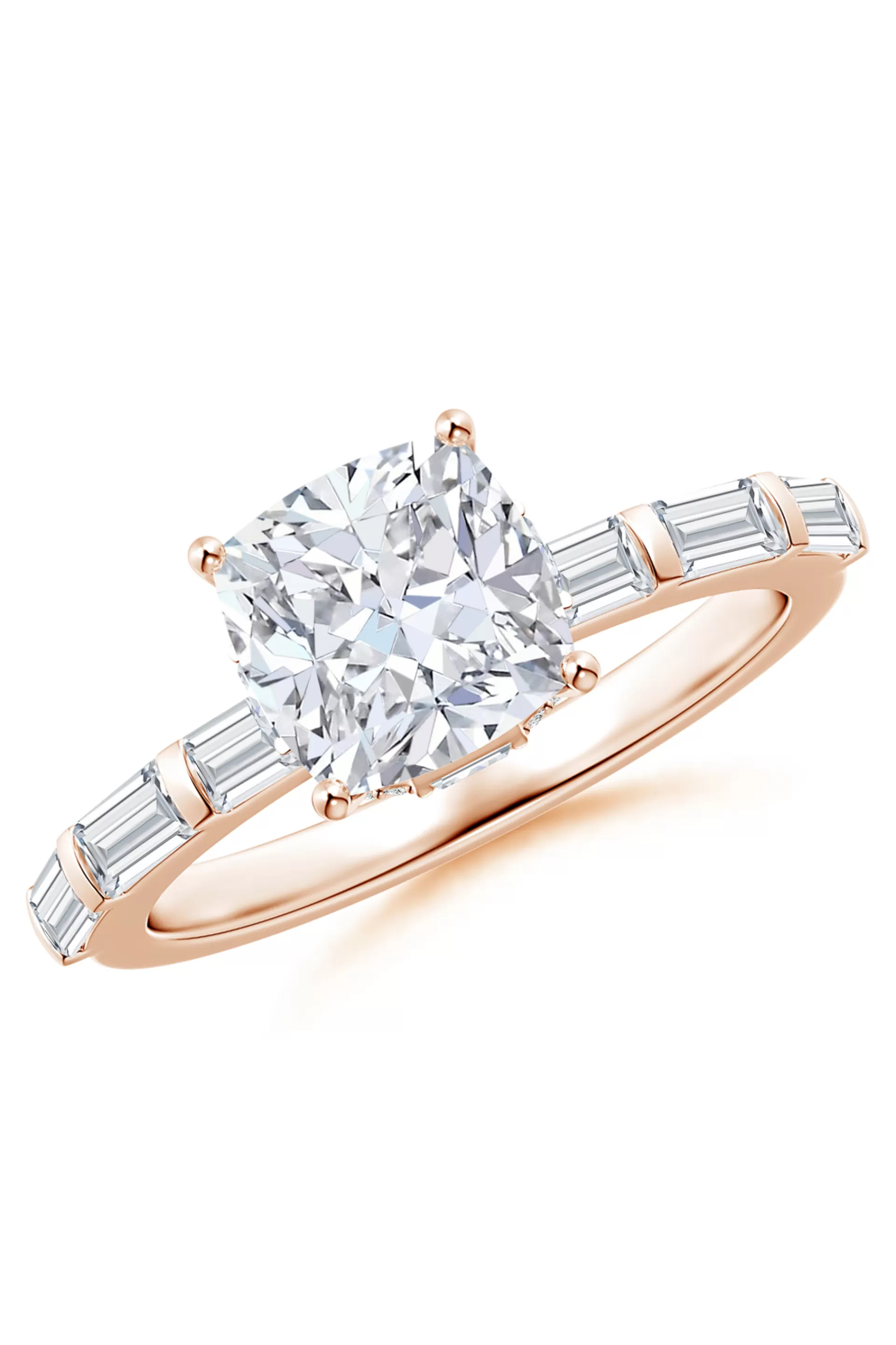 Natori Rings | Orient Express<Orient Express Lab-Grown 14K Gold & Cushion Diamond Solitaire Ring